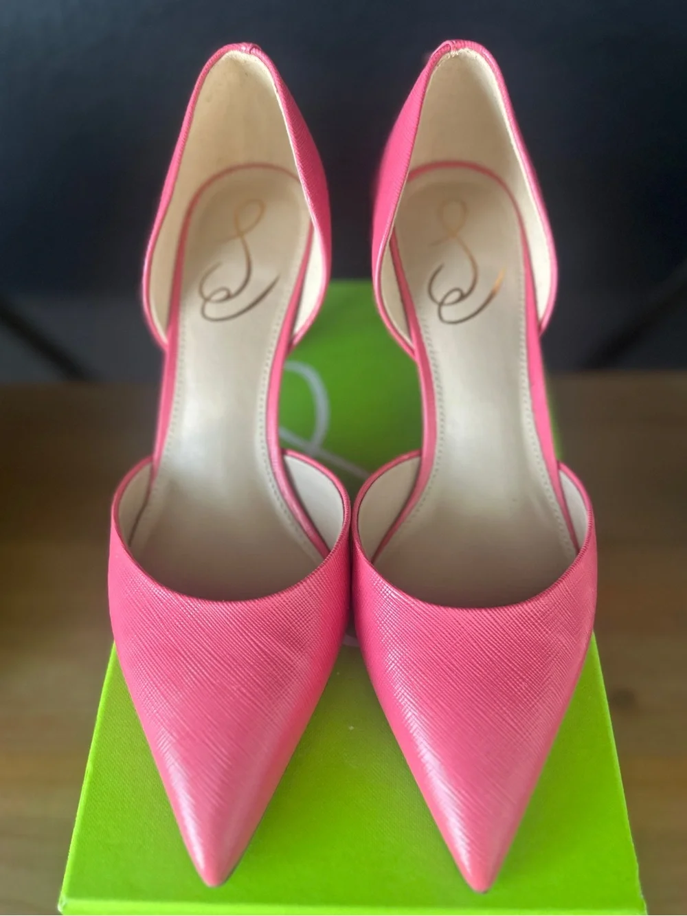 Sam Edelman Women's Rose Pink Pointed Toe Pumps